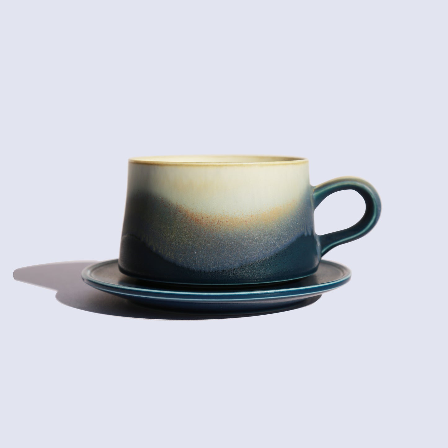 Blue coffee cup 7.4oz