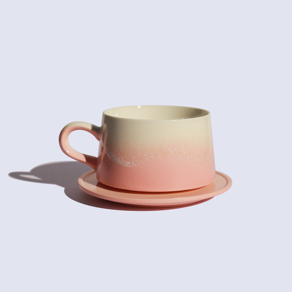 
                  
                    Pink coffee cup
                  
                